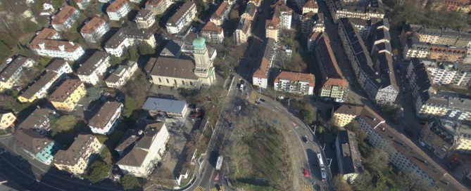 Aerial Zürich Wipkingen