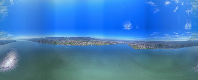 Neulich über dem Zürisee